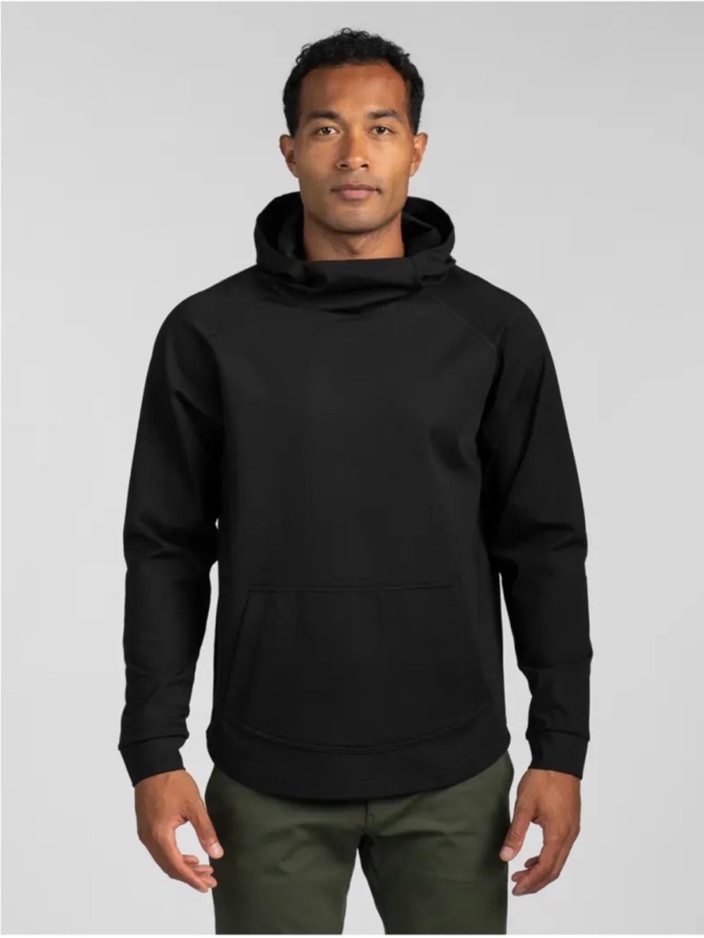 BYLT Elite Drop Cut Pullover Hoodie Sz XXL Black